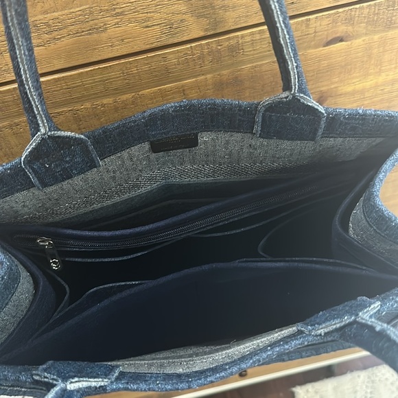 Dior Medium Denim Book Tote NWOT - Picture 9 of 10